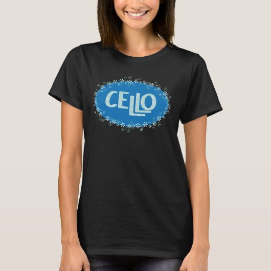 wintercello t-shirt (Voorkant)