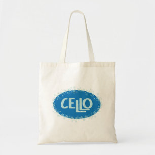 wintercello tote bag