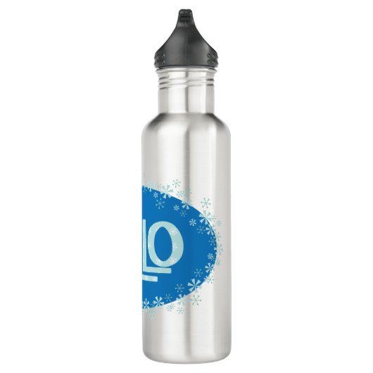 wintercello waterfles (Rechts)