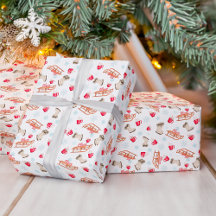 Winterchocolade-sneeuwvloerbenaming waterverf