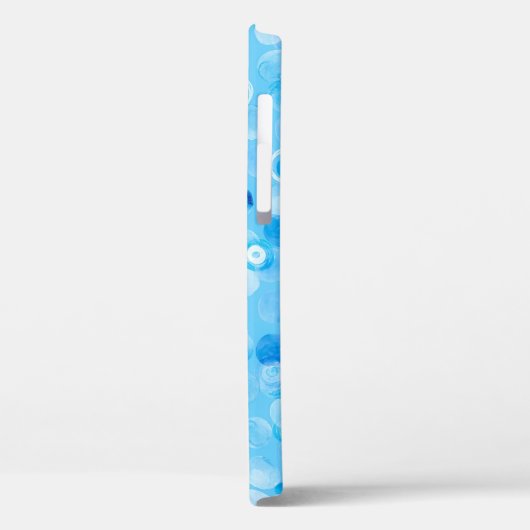 Wintercirkels: Abstracte stippen. Case-Mate iPhone Case (Achterkant / Links)