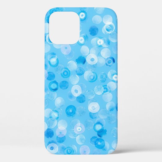 Wintercirkels: Abstracte stippen. Case-Mate iPhone Case (Achterkant)