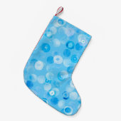 Wintercirkels: Abstracte stippen. Kleine Kerstsok (Voorkant (Hangend))