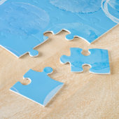 Wintercirkels: Abstracte stippen. Legpuzzel (Zijkant)