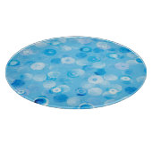 Wintercirkels: Abstracte stippen. Snijplank (Hoek)