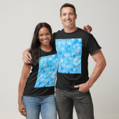 Wintercirkels: Abstracte stippen. T-shirt (Unisex)