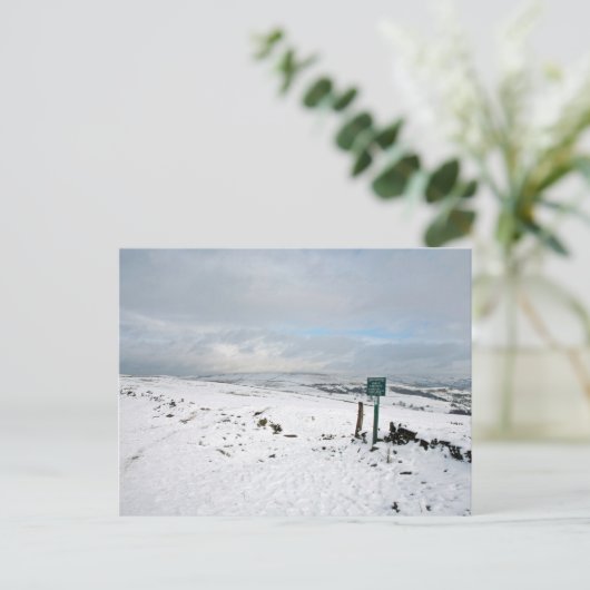 Winterdag Bowstonegate Briefkaart (Staand voorkant)