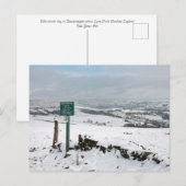 Winterdag Bowstonegate Briefkaart (Voorkant / Achterkant)