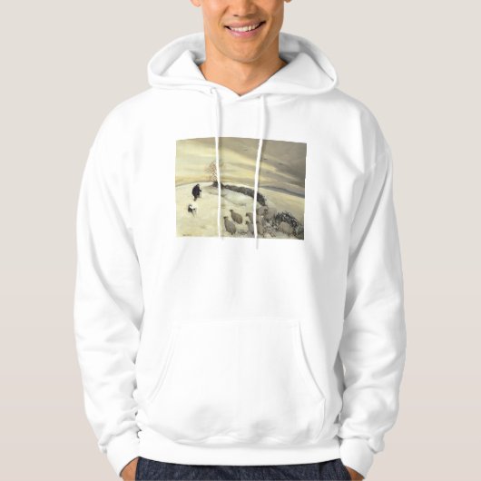 winterdag hoodie (Voorkant)