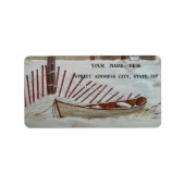 Winterdag in Maine Labels (Voorkant)