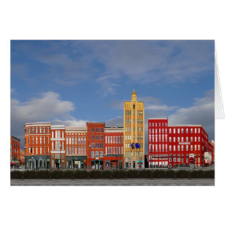 winterdag in Rutland Vermont