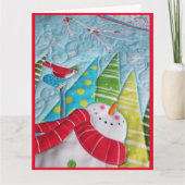 Winterdag Kaart (Voorkant)