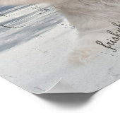 winterdag West Highland Terrier Poster (Hoek)