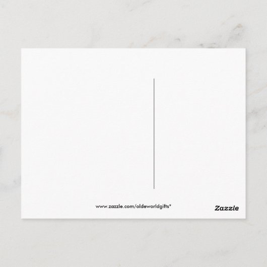 Winterdagen Briefkaart (Achterkant)