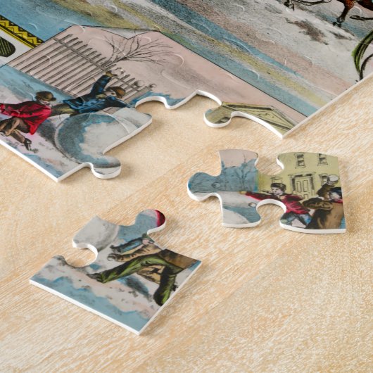 Winterdagen Legpuzzel (Zijkant)