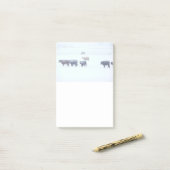 Winterdagen Post-it® Notes (Op bureau)