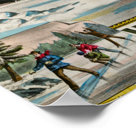 Winterdagen Poster (Hoek)