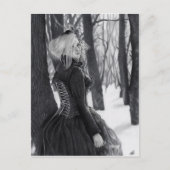 Winterdame van de Briefkaarten (Voorkant)