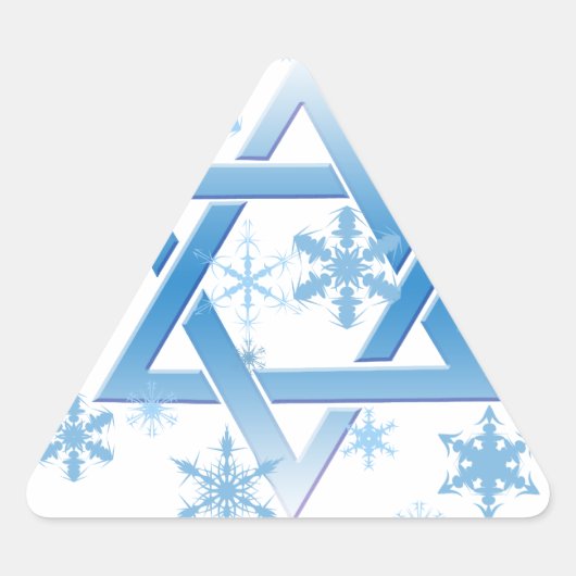 winterdavid sticker (Voorkant)