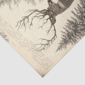 Winterdeer Tissuepapier (Detail)