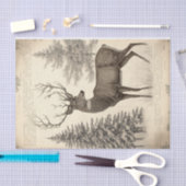 Winterdeer Tissuepapier (Craft)