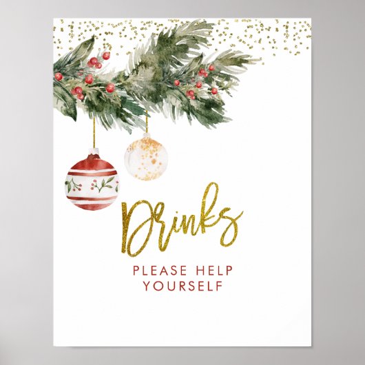 Winterdek de Hallen Vrijgezellenfeest Drinken Teke Poster (Voorkant)