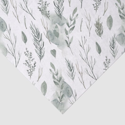 winterden | vakantiestuk tissuepapier (Detail)