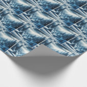 Winterdennen in Mountain Valley Cadeaupapier (Hoek)