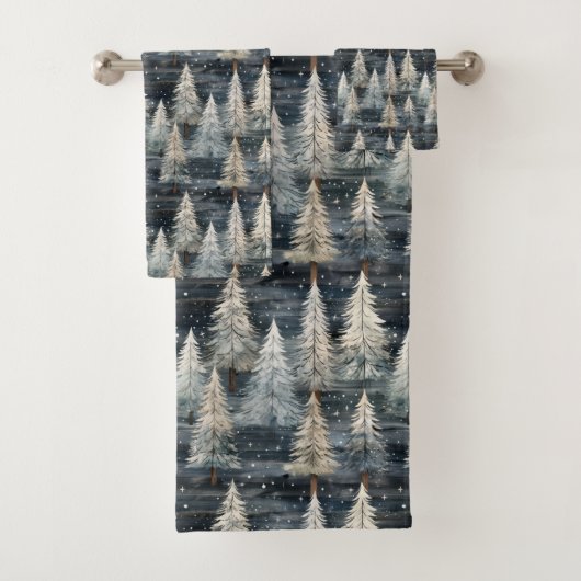 Winterdennen & Kerstsfeer Bad Handdoek (Insitu)
