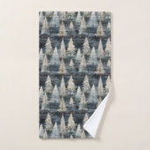 Winterdennen & Kerstsfeer Bad Handdoek (Handdoek)