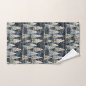 Winterdennen & Kerstsfeer Bad Handdoek (Handdoek)