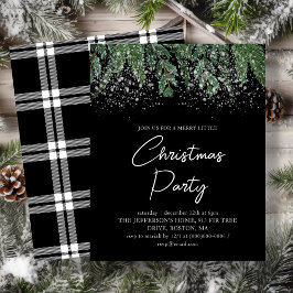 Winterdennen | Plaid Christmas Budget Invitation