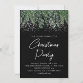 Winterdennen | Plaid Kerstvakantie feestje Kaart (Voorkant)