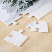Winterdennenbomen Legpuzzel (Zijkant)