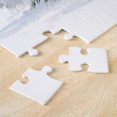 Winterdennenbomen Legpuzzel (Zijkant)