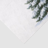 Winterdennenboom Tissuepapier (Detail)