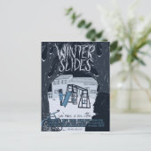 "Winterdia's" Theatrisch Briefkaart (Staand voorkant)