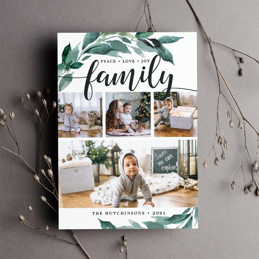 Winterdichtheid | Holiday Foto Collage Kaart