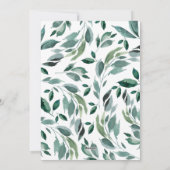 Winterdichtheid | Vakantieknopkaart Feestdagenkaart (Achterkant)