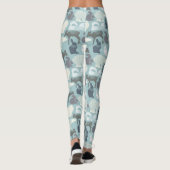 Winterdieren Polar Beer Fox Squirrel Leggins Leggings (Achterkant)