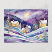 winterdorp-briefkaart briefkaart (Voorkant)