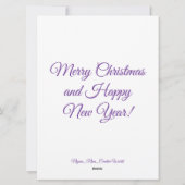 Winterdorp Feestdagenkaart (Achterkant)