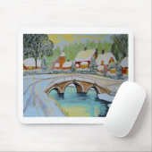 winterdorp muismat (Met muis)