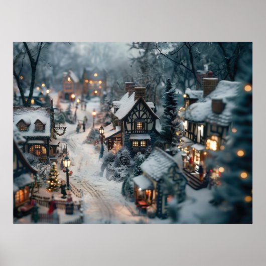 Winterdorp Poster (Voorkant)