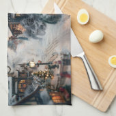 Winterdorp Theedoek (Quarter Fold)