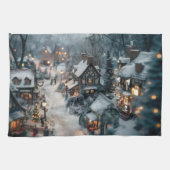 Winterdorp Theedoek (Horizontaal)