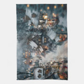 Winterdorp Theedoek (Verticaal)