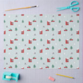 Winterdorp Tissuepapier - Kerstcadeau (Craft)