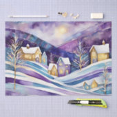 winterdorpspapier tissuepapier (Craft)