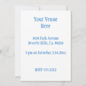 Winterdraak door sneeuwvlokken kaart (Achterkant)